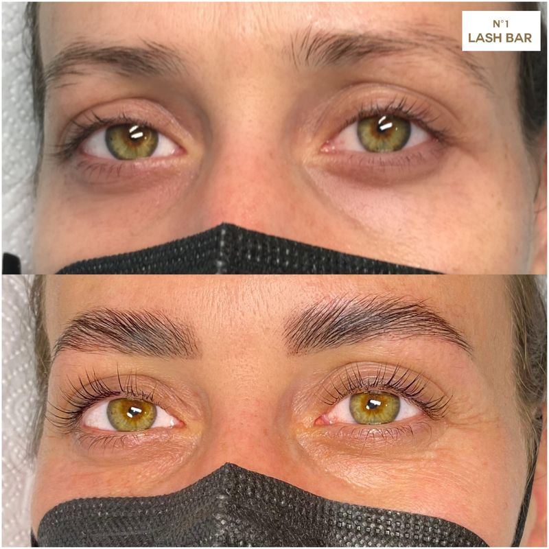 Laminácia obočia 6